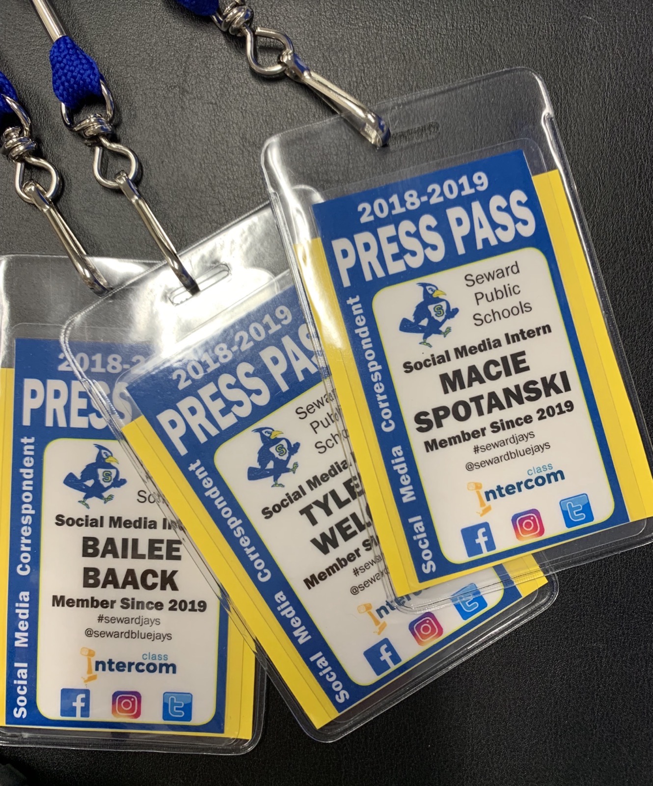 Class Intercom student press pass