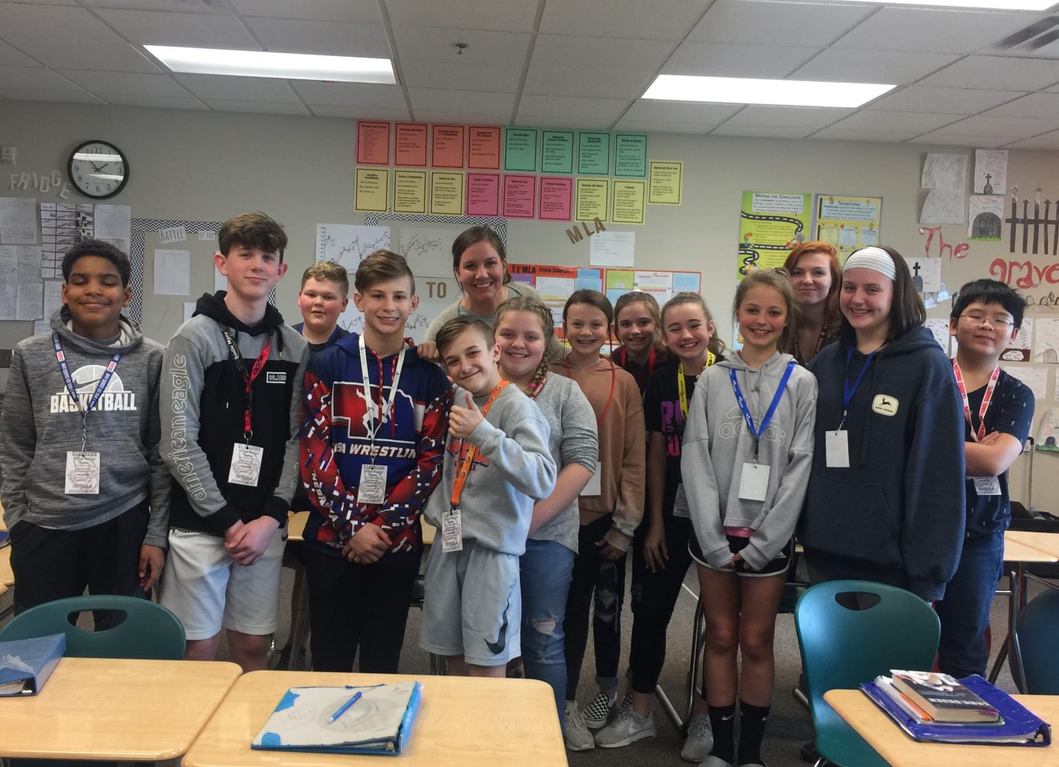 School Spotlight Waverly Middle School Class