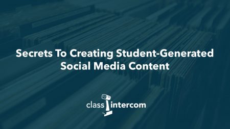 Secrets To Creating Student-Generated Social Media Content with Class Intercom logo