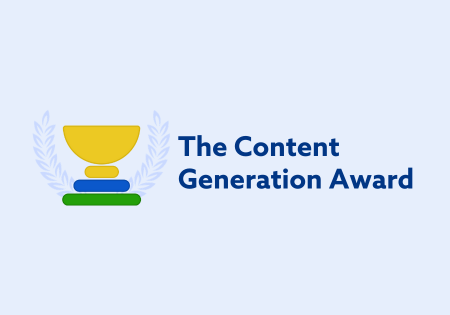 The Content Generation Award