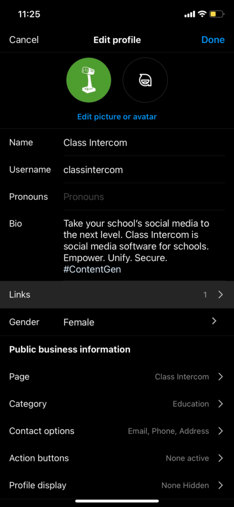 Instagram’s Latest Update Means More Links in Bio – Class Intercom