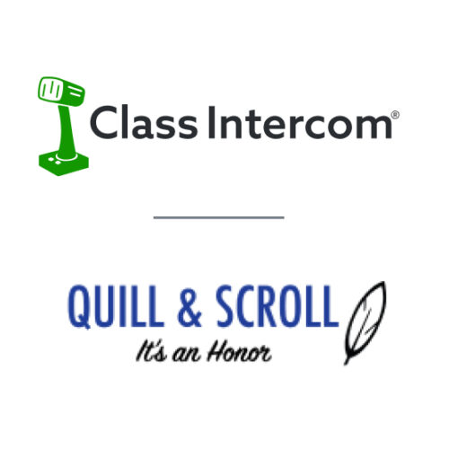 Class Intercom and Quill and Scroll logo