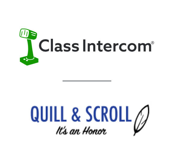 Class Intercom and Quill and Scroll logo