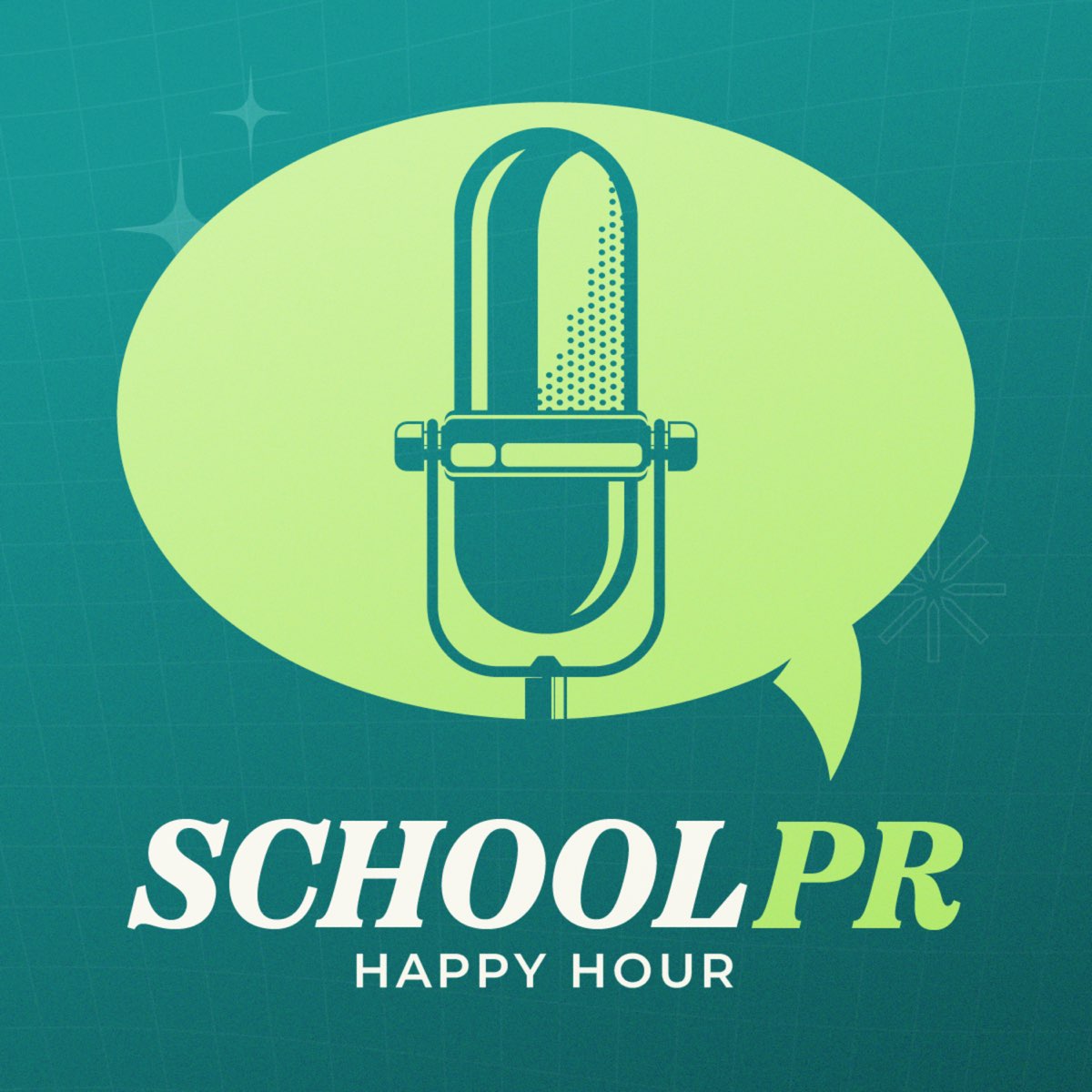 School PR Happy Hour logo